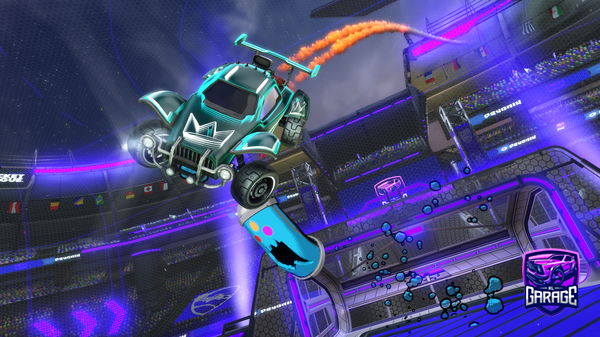 A Rocket League car design from Baseballbro610