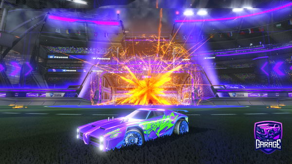 A Rocket League car design from Ludde1209