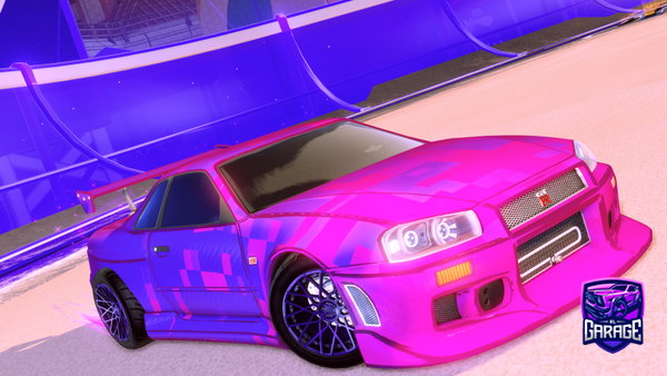 A Rocket League car design from no_friends429