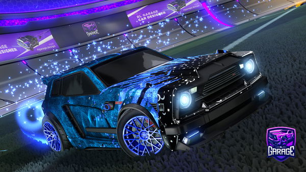 A Rocket League car design from Verrkami