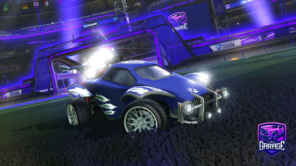 A Rocket League car design from Vxlues