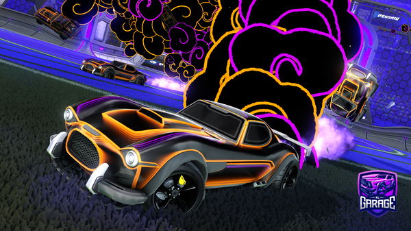 A Rocket League car design from Jam_ware