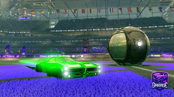 A Rocket League car design from Hejohubi