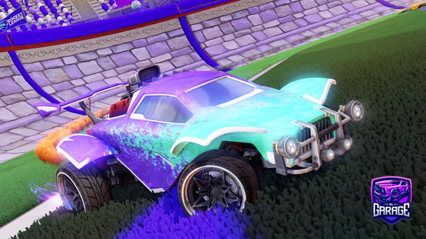 A Rocket League car design from Gibbo73