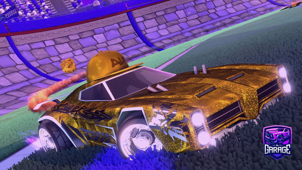 A Rocket League car design from ___Tbone___