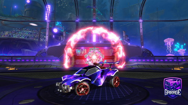 A Rocket League car design from skyracer_09