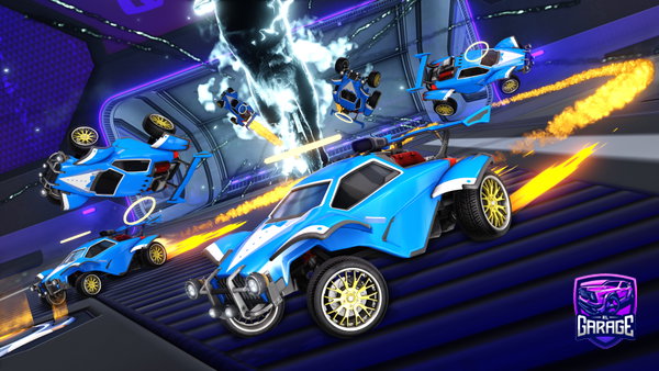A Rocket League car design from bruta10