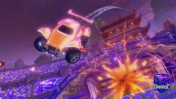 A Rocket League car design from Dragoncitow