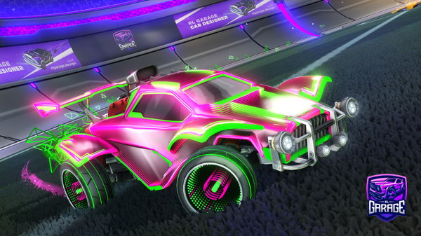 A Rocket League car design from LikeableWind454