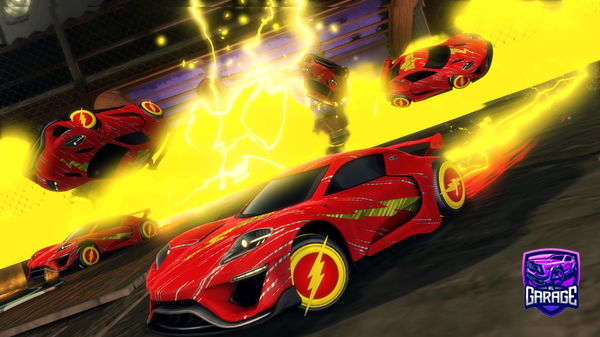A Rocket League car design from Vzzxo
