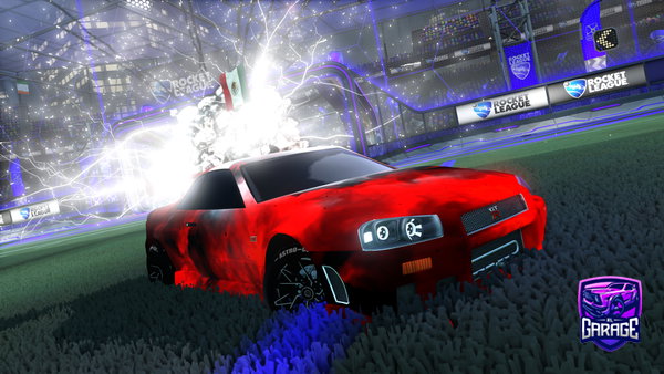 A Rocket League car design from Mexican-oz