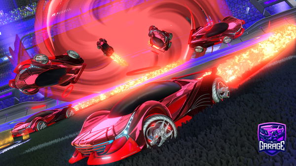 A Rocket League car design from HUGONITE14