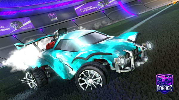 A Rocket League car design from Mysthicsonic