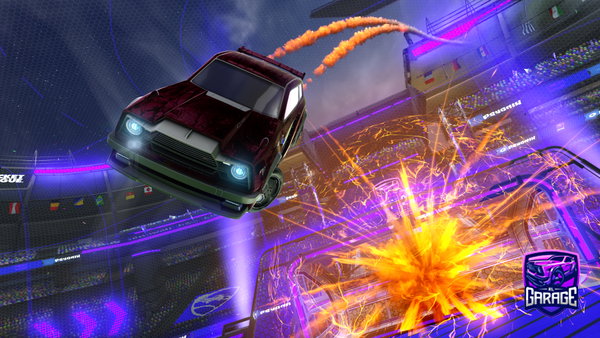 A Rocket League car design from kyl_owq03