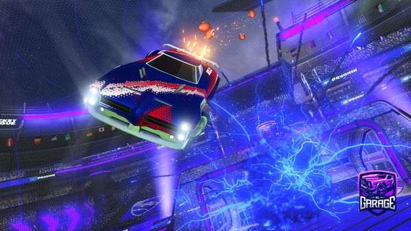 A Rocket League car design from Stickyninja43