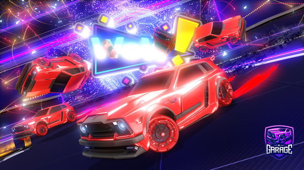 A Rocket League car design from zhinakachal