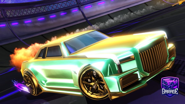 A Rocket League car design from ItzzzNick