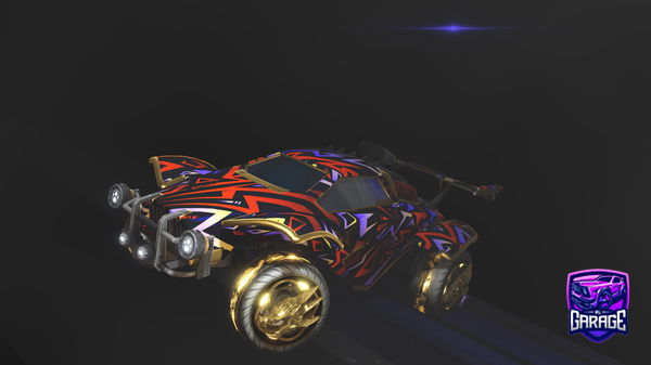 A Rocket League car design from Damphedgehog406