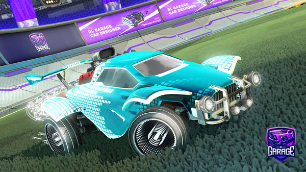 A Rocket League car design from AsphaltSportRL