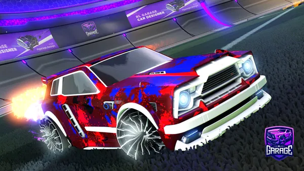 A Rocket League car design from Duke92