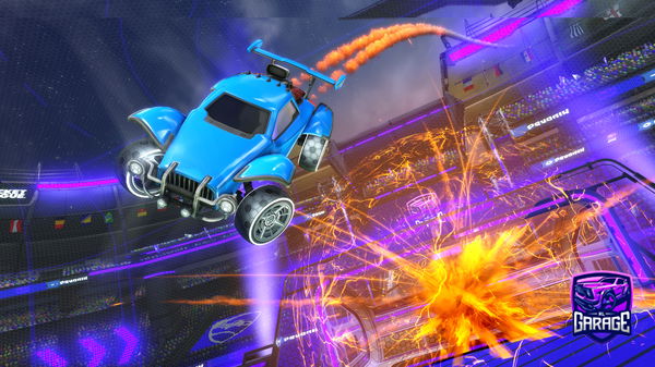 A Rocket League car design from PrestonB3