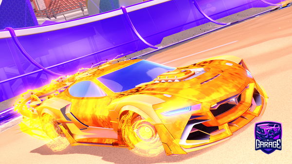A Rocket League car design from TempestRLG