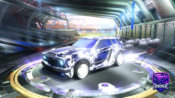 A Rocket League car design from sushiben