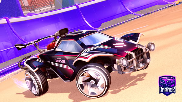 A Rocket League car design from Jahamezvoytona