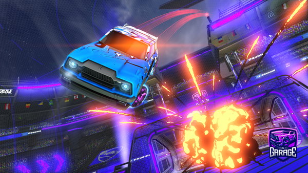 A Rocket League car design from JustNumero4