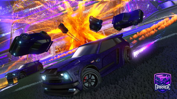 A Rocket League car design from zetrox35