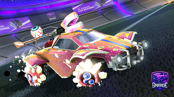 A Rocket League car design from iluvmylife