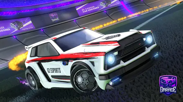 A Rocket League car design from REDAEB