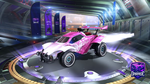 A Rocket League car design from Tapin