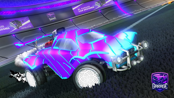 A Rocket League car design from Koctopuz