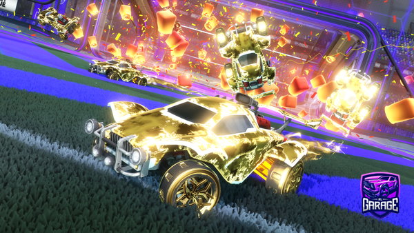 A Rocket League car design from PhyreWatre