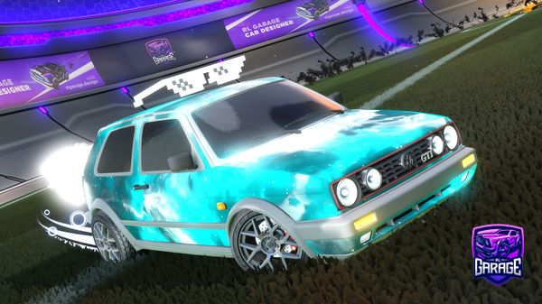 A Rocket League car design from RyanCfrone