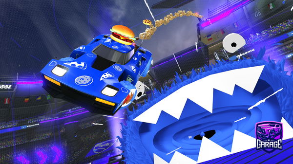 A Rocket League car design from Fry10ingBurg