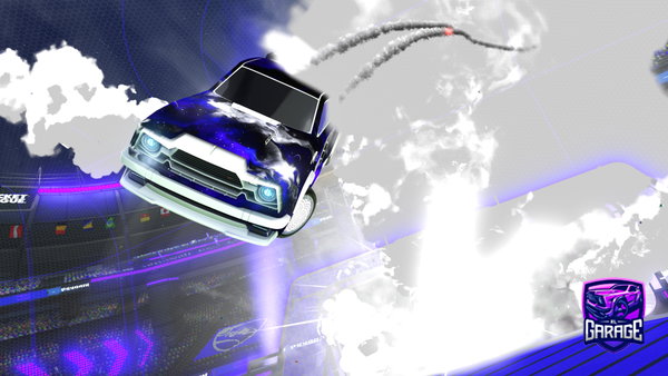 A Rocket League car design from Fehdoum