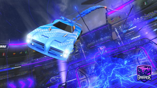 A Rocket League car design from Kermit2389