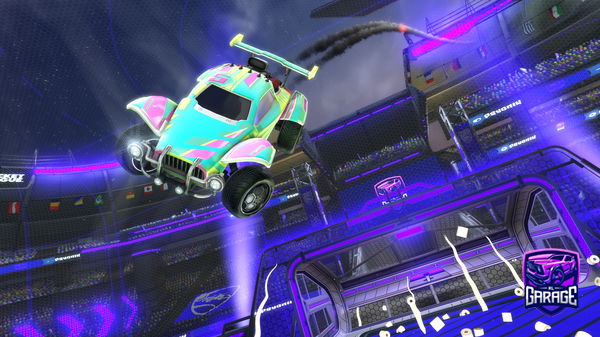 A Rocket League car design from DrippyZilla