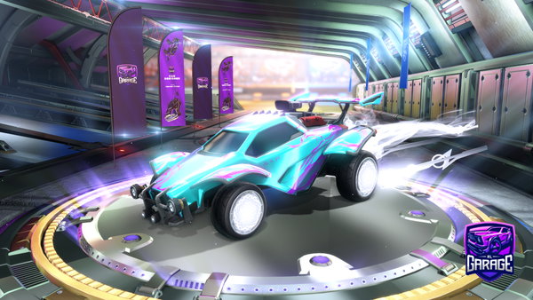 A Rocket League car design from MarThunder