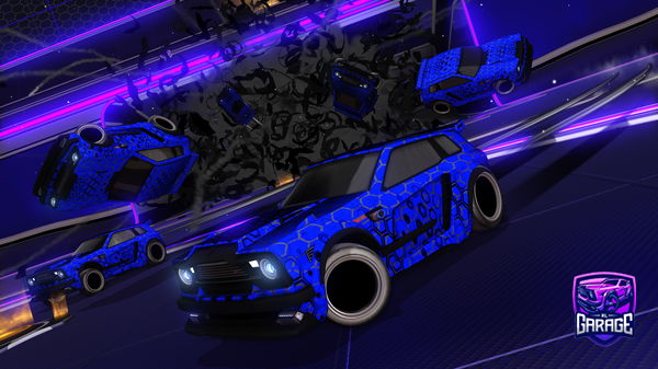 A Rocket League car design from Ice_spice
