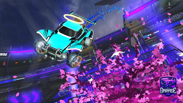A Rocket League car design from MENZIES06