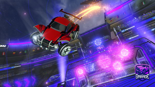 A Rocket League car design from meroneko