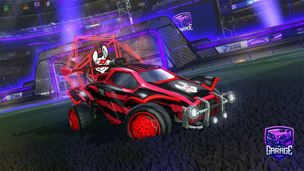A Rocket League car design from cgonyt
