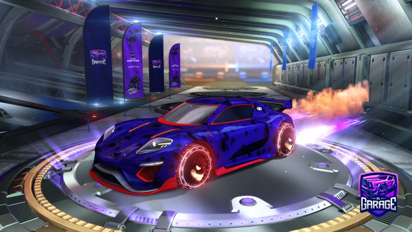A Rocket League car design from Wrecked4389