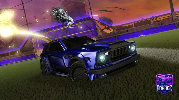 A Rocket League car design from JoshyRL09