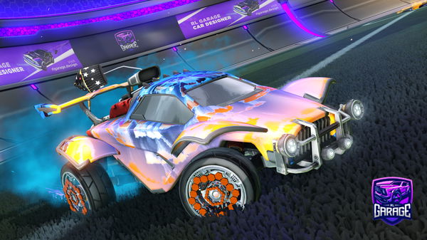 A Rocket League car design from TotalCostRLG