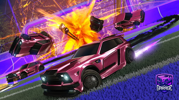 A Rocket League car design from jaevah_