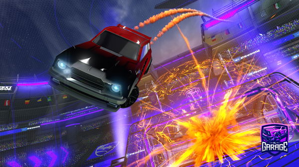 A Rocket League car design from Jahsehonfroy